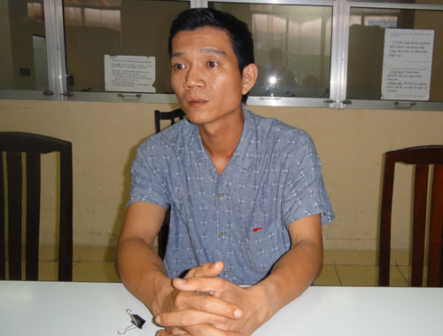 Nguyễn Vũ Thông tại Cơ quan CSĐT - Công an Q.1