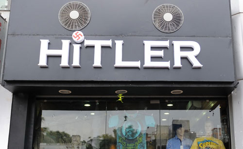 Cửa hàng thời trang mang tên Hitler 