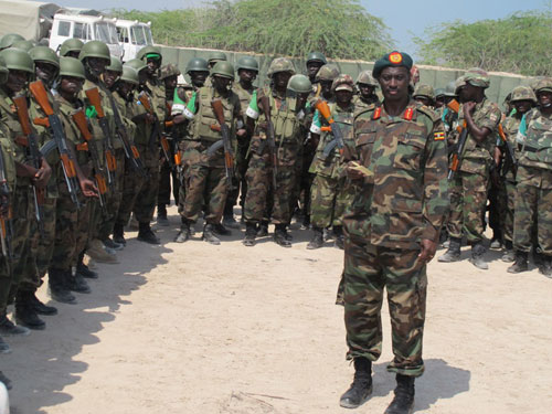 Binh lính Uganda ở Somalia