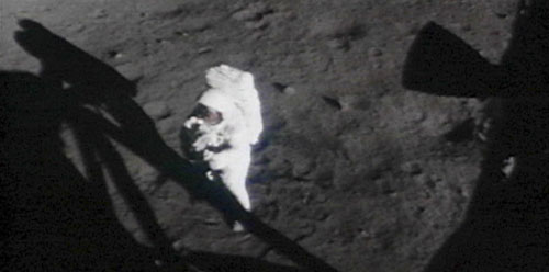 Neil Armstrong trên mặt trăng ngày 21.7.1969 