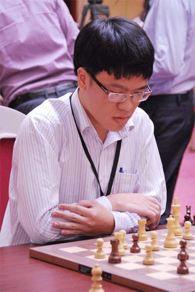Kỳ thủ Lê Quang Liêm đã có chiến thắng thứ nhì cho CLB Thanh Đảo