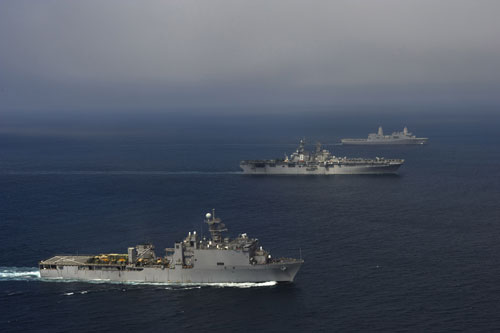 Hạm đội 7 của Mỹ hiện có căn cứ tại Yokosuka, Nhật Bản 