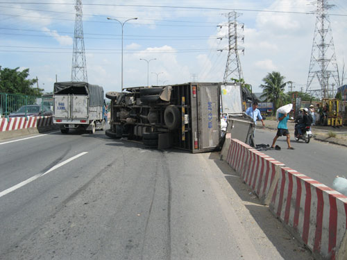 Hiện trường vụ tai nạn 2