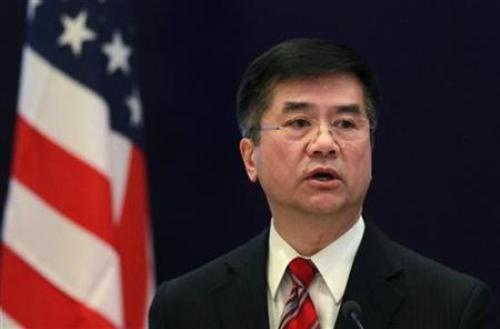Đại sứ Mỹ ở Trung Quốc, ông Gary Locke - Ảnh: AFP