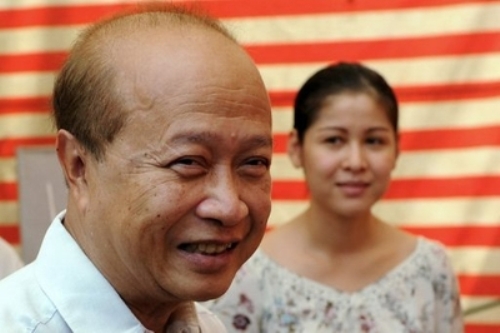 Hoàng tử Campuchia, ông Norodom Ranariddh - Ảnh: AFP