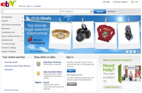 Rao bán hết tài sản trên eBay để lấy tiền đi du lịch cùng vợ - Ảnh chụp màn hình website eBay