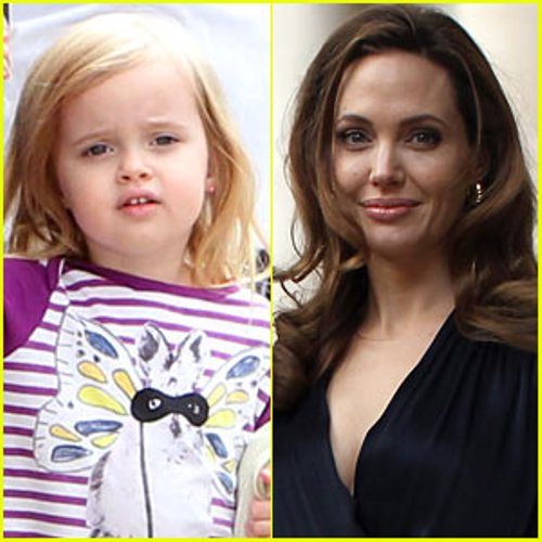 Vivienne Jolie-Pitt (trái) và Angelina Jolie - Ảnh: Reuters