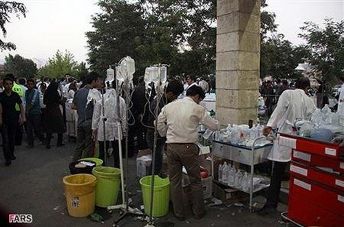 Số người chết vì động đất tại Iran tăng lên 180 người