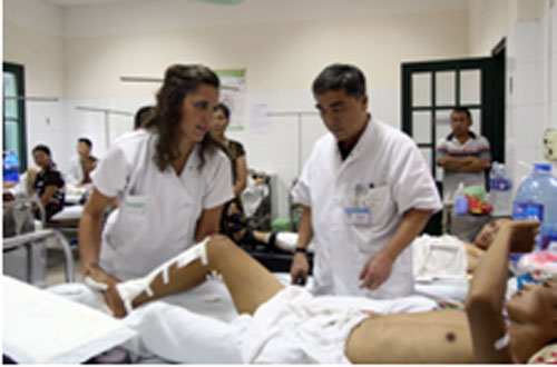 Điều dưỡng “Tây” ở bệnh viện Việt Đức 3