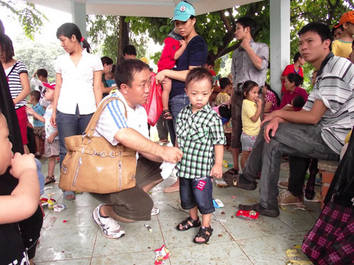 Mưa lớn bất ngờ, vườn thú Thủ Lệ hỗn loạn 7