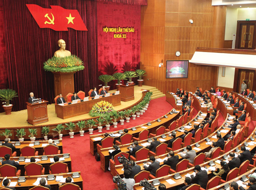 Khai mạc Hội nghị lần thứ sáu Ban Chấp hành Trung ương Đảng Cộng sản Việt Nam khóa XI 