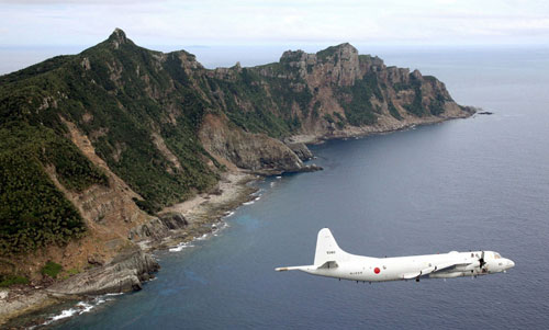 Máy bay do thám của Nhật tại Senkaku/Điếu Ngư 