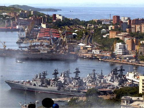 Thành phố cảng Vladivostok sẽ đón 3 chuyến thăm của tàu hải quân  nước ngoài trong tháng 9 