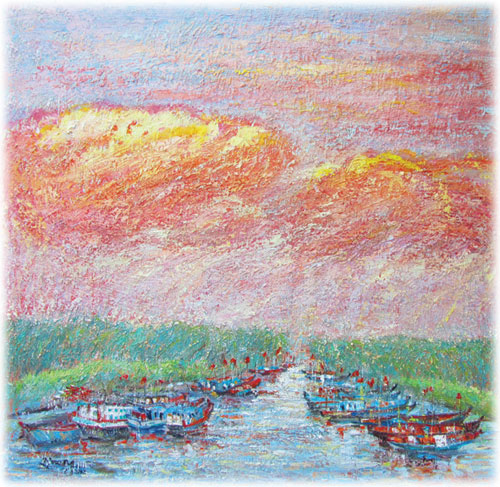 Inspirations (Cảm hứng) là đề tài triển lãm tranh sơn dầu của họa sĩ Huỳnh Quang Cường 
