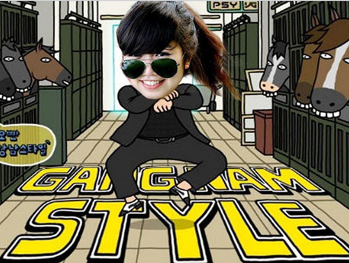 Chế ảnh hài hước từ "Gangnam style"
