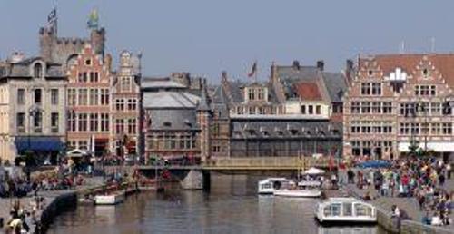 Một góc Thành phố Ghent ở Bỉ - Ảnh: Reuters