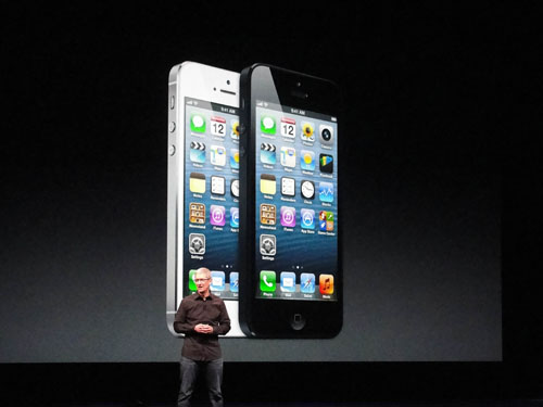 Apple; Tim Cook; iPhone 5; Steve Jobs
