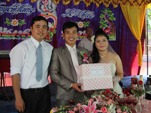 Đám cưới của Lê Thị Thảo và Nguyễn Văn Hưng