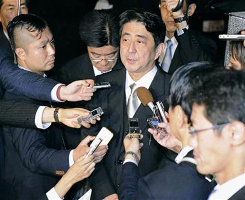 Ông Shinzo Abe vừa có hành động chọc giận Trung Quốc