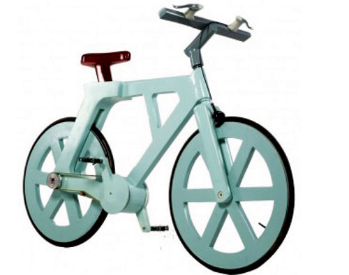 Xe đạp từ bìa cứng tái chế