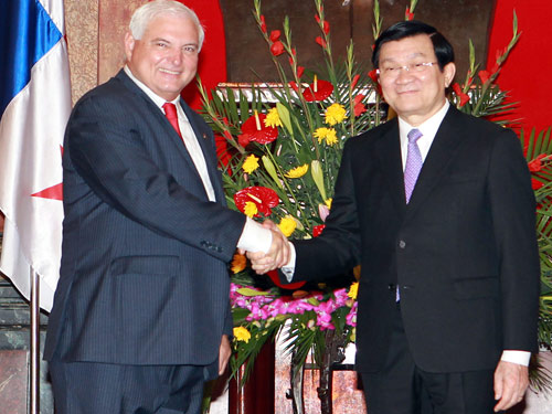 Tổng thống CH Panama thăm chính thức Việt Nam