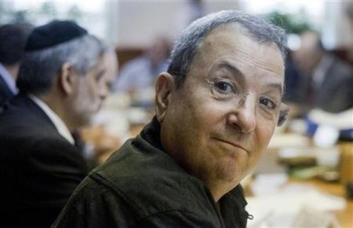 Bộ trưởng Quốc phòng Israel Ehud Barak - Ảnh: Reuters