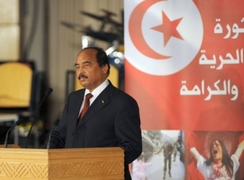 Tổng thống Mauritania Mohamed Ould Abdel Aziz - Ảnh: AFP