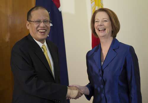 Philippines muốn liên minh quốc phòng với Úc