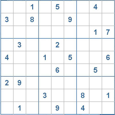 Mời các bạn thử sức với ô số Sudoku 2121 mức độ Khó
