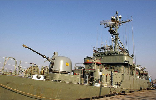Tàu chiến Iran đến Sudan