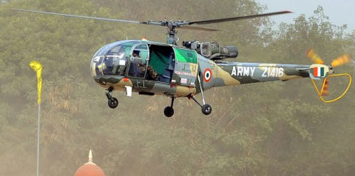 Trực thăng hải quân Ấn Độ bị vỡ, 3 người chết