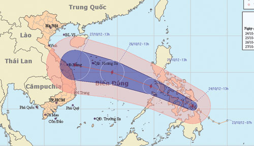 Sẽ rút lại tên bão Sơn Tinh