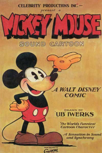 Tấm poster chuột Mickey vừa được đấu giá