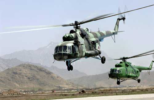 Trực thăng Mi-17 của Afghanistan 