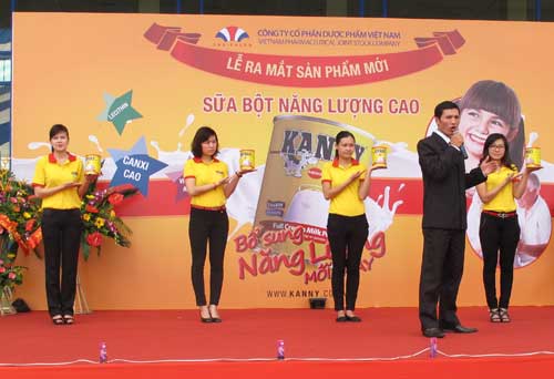 Ngày 17.11, VNA-Pharma tổ chức buổi ra mắt nhãn hàng Kanny tại Hà Nội