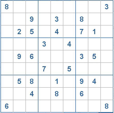 Mời các bạn thử sức với ô số Sudoku 2173 mức độ Khó