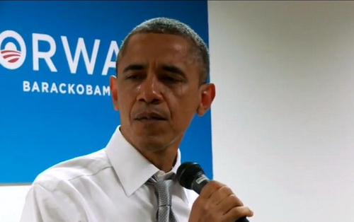 Ông Obama bật khóc cảm ơn các nhân viên