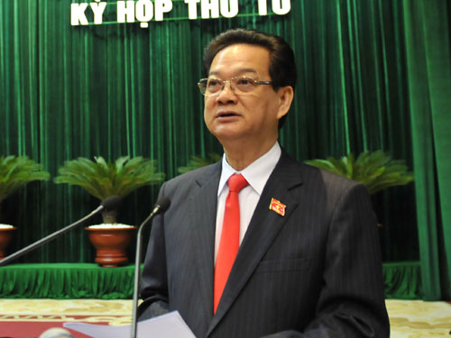 Thủ tướng Nguyễn Tấn Dũng: "Không xin hay thoái thác nhiệm vụ Đảng giao" 