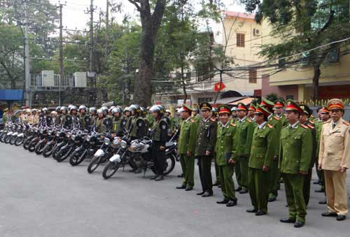 Hải Phòng: Ra mắt 6 tổ công tác chống cướp giật