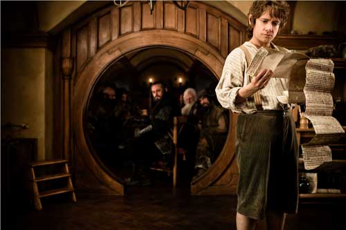 Một cảnh trong phim "The Hobbit: An Unexpected Journey" 2