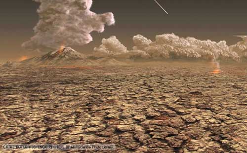 Quang cảnh chết chóc vào cuối kỷ Permi theo tưởng tượng của giới khoa học