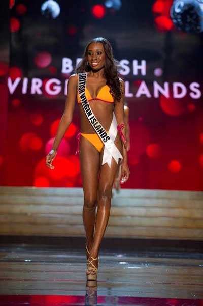 Abigail Hyndman - người đẹp 22 đại diện cho quần đảo British Virgin cho tham dự cuộc thi HHHV 2012