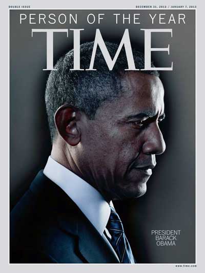 Ảnh ông Obama trên bìa Time số tháng 12 