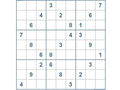Mời các bạn thử sức với ô số Sudoku 2196 mức độ Khó