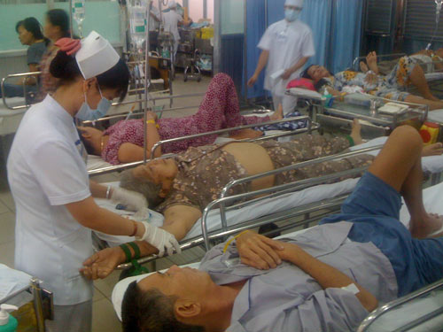 Tại Khoa Cấp cứu Bệnh viện Chợ Rẫy ngày nào cũng có bệnh nhân nhập viện vì bị đột quỵ