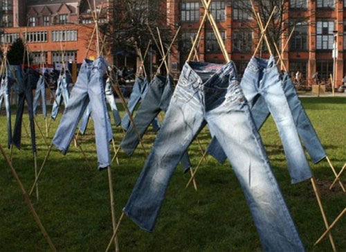 Quần jeans chống ô nhiễm môi trường