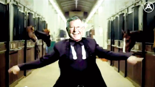 Sir Ferguson nhảy… Gangnam Style