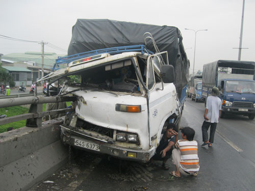 Hiện trường vụ tai nạn