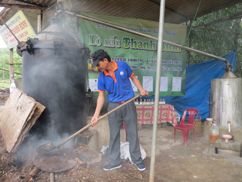 Lò dầu tràm Thanh Bình 