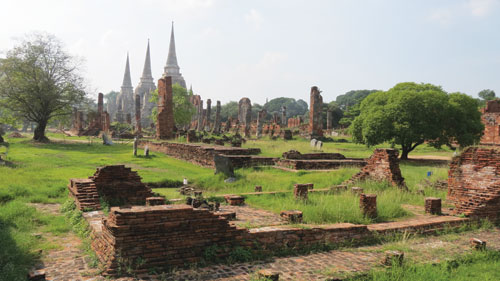 Lang thang ở Ayutthaya
